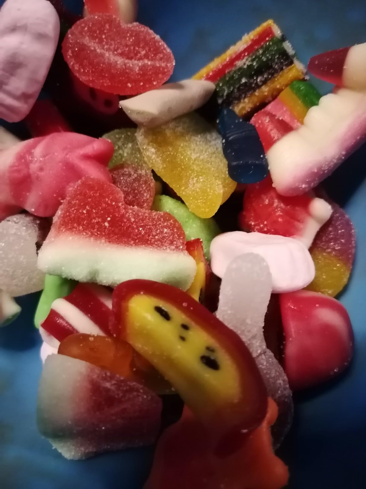 Non-Fizzy Quality Pick & Mix Sweets - Large Retro Candy Sweeties 800g Pouch Gummy Jelly Chewy Pick n Mix