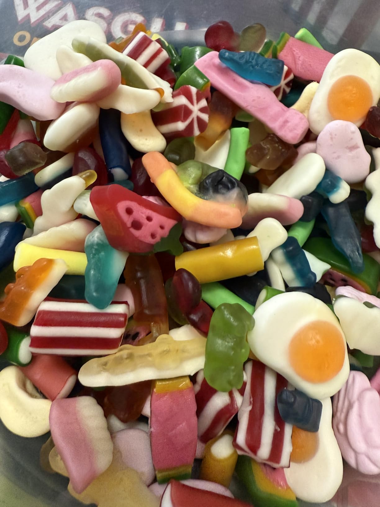 Non-Fizzy Quality Pick & Mix Sweets - Large Retro Candy Sweeties 800g Pouch Gummy Jelly Chewy Pick n Mix