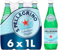 Sparkling Natural Mineral Water, 1L Bottles (Pack of 6)
