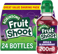 Apple & Blackcurrant Flavoured Drink, 200ml Bottles (Pack of 24)