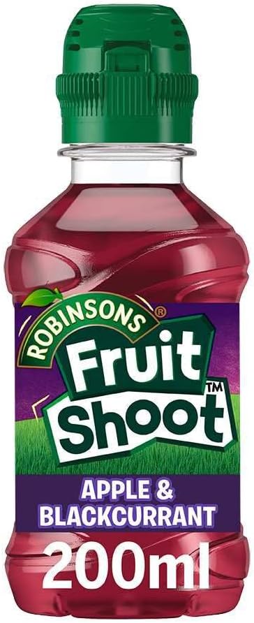 Apple & Blackcurrant Flavoured Drink, 200ml Bottles (Pack of 24)