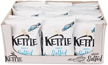 Lightly Salted Hand-Cooked Crisps 40g (Pack of 18)