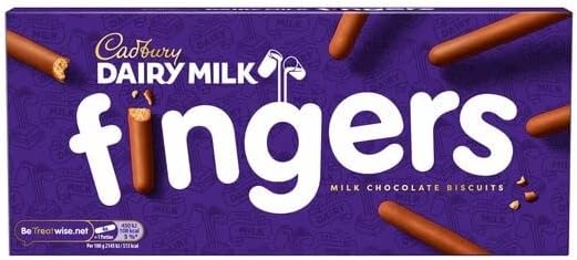 Milk Chocolate Coated Crunchy Biscuits, 114g Pack