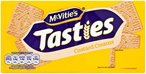 Custard Cream Biscuits, 300g Pack