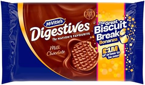 Milk Chocolate Digestive Biscuits Twin Pack, 632g