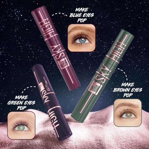 Volumising and Lengthening Mascara – Washable, Flake-Free Formula Infused with Bamboo Extract and Fibres, 7.2ml, Shade 01 Very Black