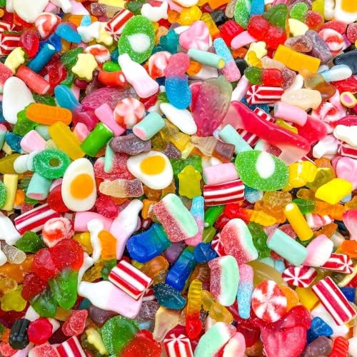 1kg Pick & Mix Sweets, Classic Retro Candy Selection with 20+ Varieties