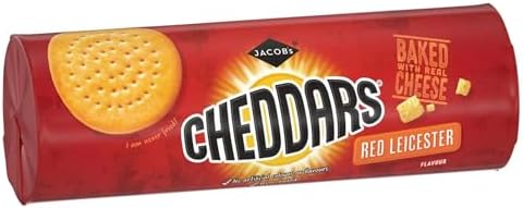 Red Leicester Flavour Cheese Biscuits, 150g Pack