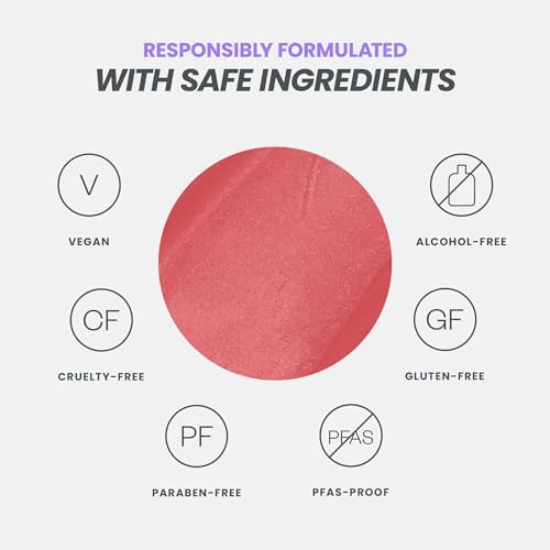 All Day Lip Stain Peel Off Masque – Long Lasting, Waterproof, Transfer Proof Nude Lip Tint with Matte Finish (Whimsical Masque)