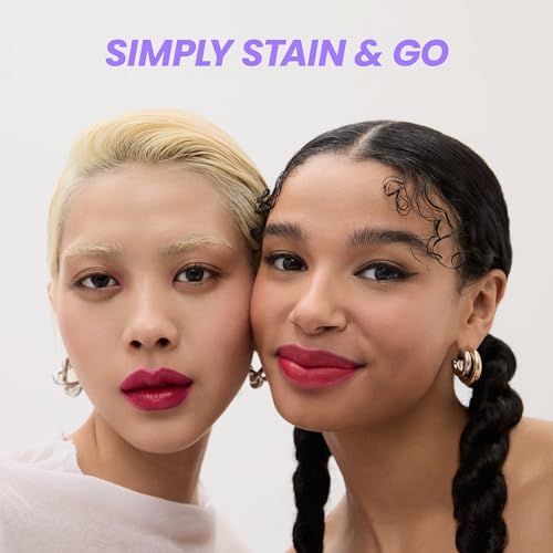 All Day Lip Stain Peel Off Masque – Long Lasting, Waterproof, Transfer Proof Nude Lip Tint with Matte Finish (Whimsical Masque)