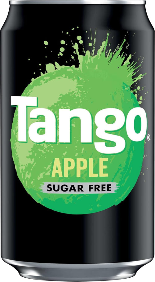 Apple Flavoured Sugar-Free Fizzy Drink, 330ml Cans (Pack of 24)