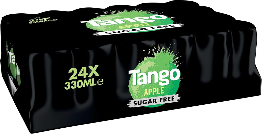 Apple Flavoured Sugar-Free Fizzy Drink, 330ml Cans (Pack of 24)
