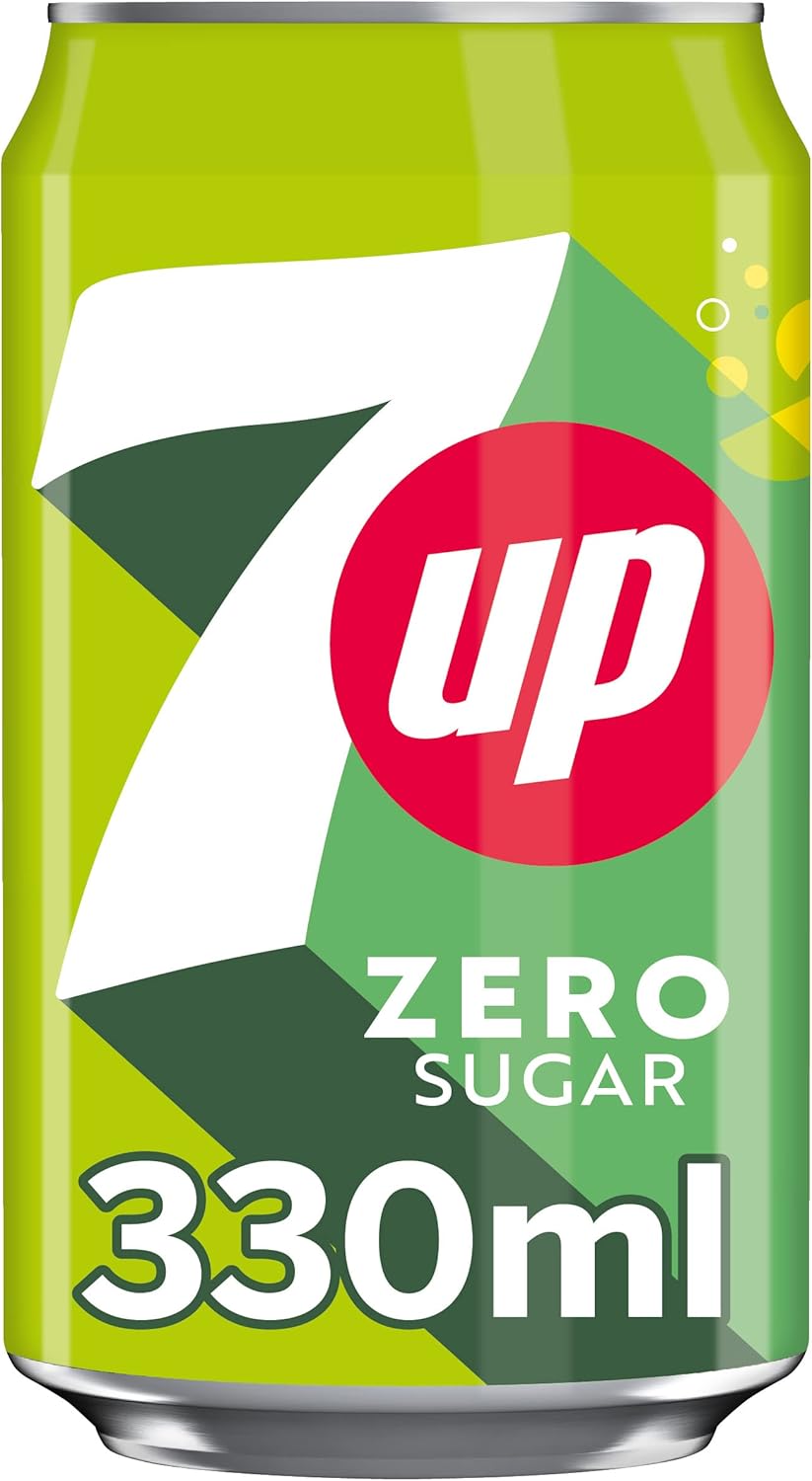 Zero Sugar Lemon & Lime Fizzy Drink, 24 x 330ml Cans