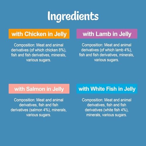 Original Mixed Selection in Jelly Wet Cat Food, 40 x 85g Pouches